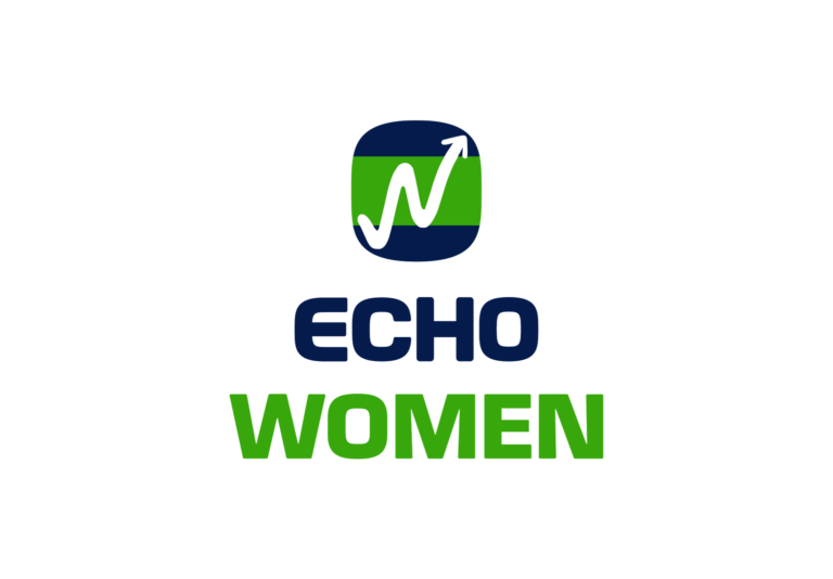 Echo's logo for their Women at Echo BRG. 