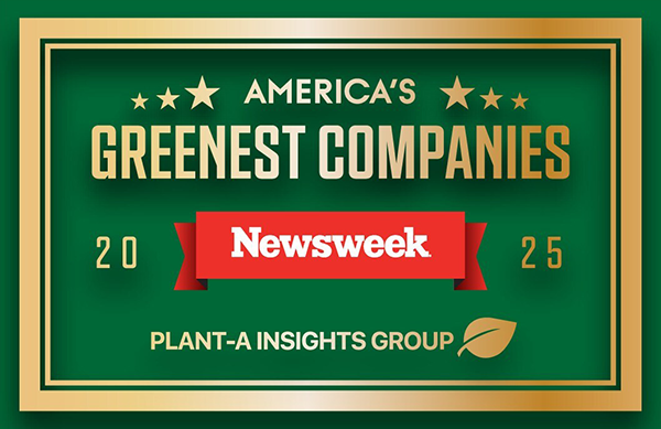 Echo Newsweek Greenest Companies Award